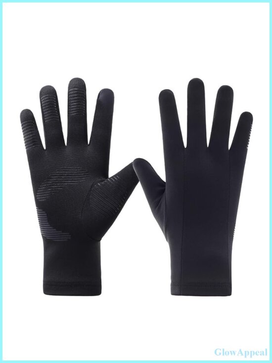 Accessories - Unisex Lightweight Running Gloves - Anti-Slip Touch Screen Winter Gloves for
